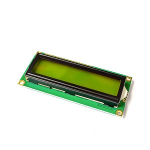 Layar kuning-hijau 1602A 5V dengan cahaya hitam 1602 16x2 Tampilan LCD IIC/i2cmodul LCD1602 untuk Raspberry Pi <span class=keywords><strong>Arduino</strong></span> STM32 DIY - Product Image 1