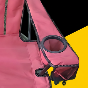 Chaise de camping pliable légère et portable en acier inoxydable avec logo personnalisable Mobilier d'extérieur au design moderne pour jardin et pique-nique - Product Image 1