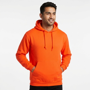 Thick Blend Hoodie With Loose Fit and Adjustable <b>Hood</b> For <b>Men</b> High Quality Cotton Streetwear Inspired Cozy Outer <b>Top</b> - Product Image 1