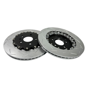Disque de frein à rotor arrière Hsingyik 2 pièces pour <span class=keywords><strong>Audi</strong></span> A4 A5 A6 A7 A8 Q5 Q7 A4L A6L Porsche Macan 4H0615601H 330X22MM - Product Image 2
