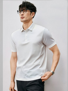 Wholesale High Quality Plain Casual Pique Cotton Mesh Golf t Shirts Custom Logo Simple Polo Shirt Poloshirts for Men - Product Image 3