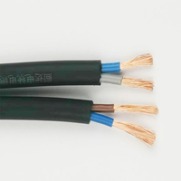 Kupfer 4-Adrig Leiter 4*6mm^2 PVC-Ummantelung Flexible Elektrokabel
