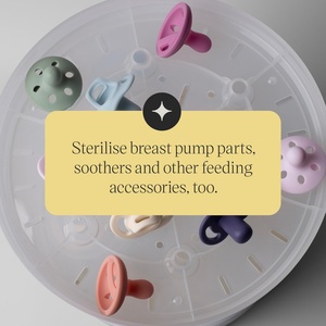 Esterilizador de Biberones para Bebés, Esterilizador y Secador de Biberones y Chupetes Todo <span class=keywords><strong>en</strong></span> Uno - Product Image 2