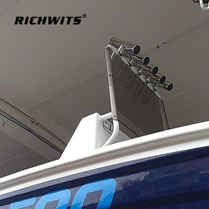 Supports de canne à pêche en acier inoxydable, support de canne à pêche en mer, Tube d'antenne pour bateau - Product Image 6