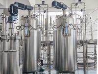 Equipo de Cultivo de Algas, Biorreactor, Fermentador Automático, Fotobiorreactor, Control PLC, Bomba de Acero Inoxidable, Rodamiento Bailun