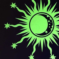 I-solvant imprimable-1 pièce, en vinyle, photo-luminescent, lueur dans la peau foncée, transfert de chaleur, rouleaux de vinyle