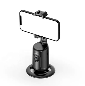 Stabilisateur de suivi de visage de cardan de téléphone de mouvement automatique intelligent à 360 degrés AI Auto Follow Hold pour lit de bureau vidéo en direct - Product Image 1
