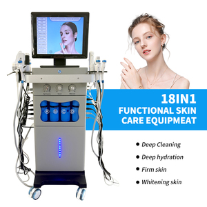 18in1 Hydra Beauty Hydrodermabrasion Hydro Aqua Facial Machine 15" Touch Screen Portable Microdermabrasion Oxygen Jet Spa US - Product Image 1