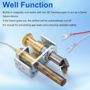 Kit Unità Pilota per Fornace a Gas 1820-009 Compatibile con ROBERTSHAW PG9A25, PG9A19, PG9A42JTL020, PG9A01 90 °   Flam di Destra - Product Image 4
