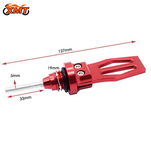 <span class=keywords><strong>Jauge</strong></span> d'huile universelle en alliage d'aluminium <span class=keywords><strong>de</strong></span> haute qualité pour moto, pièces <span class=keywords><strong>de</strong></span> rechange, couvercle à vis, capteur <span class=keywords><strong>de</strong></span> niveau d'huile - Product Image 2
