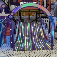 Équipement de terrain de jeux intérieur Bettaplay pour enfants, toboggan en fibre de verre pour parc d'attractions