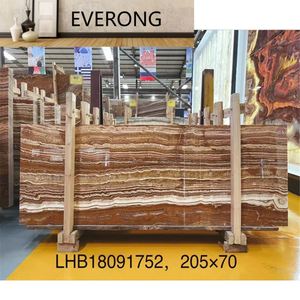 Precio bajo directo de fábrica: Losas y azulejos de ónix natural tigre, ónix turco, ónix retroiluminado marrón, ónix con vetas amarillas. - Product Image 4