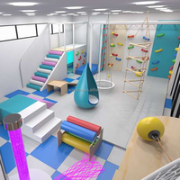 Solution complète de salle sensorielle Snoezelen avec équipement mural pour salle sensorielle pour enfants autistes