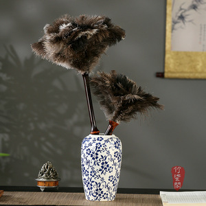 Zhuqi Pavilion Feather Duster Irregular <b>Head</b> Anti-static For Furniture Cleaning - Product Image 1