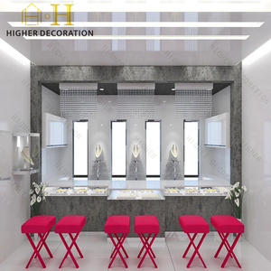 Arredamento Personalizzato per Gioiellerie, Vetrina Moderna con Illuminazione LED per Progetti di Interior <span class=keywords><strong>Design</strong></span> - Product Image 2