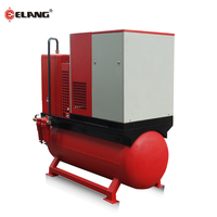 Compresseur d'air vertical combiné Elang 10Hp 220V 25 Cfm avec réservoir d'air et sécheur d'air