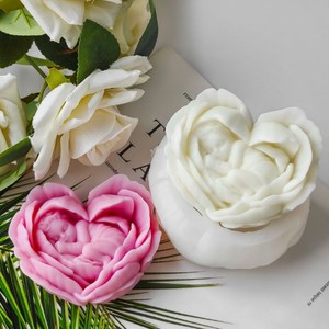 J-5204 3D bébé amour fleur Silicone <span class=keywords><strong>moule</strong></span> <span class=keywords><strong>pour</strong></span> la fabrication de bougies bricolage fleur bébé <span class=keywords><strong>ange</strong></span> plâtre ornements savon fait main bougie parfumée - Product Image 3