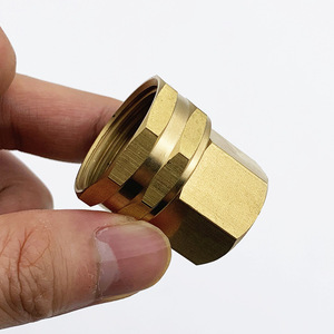 Adaptateur de tuyau d'arrosage en laiton, 3/4 pouces à 1/2 14 Npt, connecteur fileté femelle pour outils d'arrosage - Product Image 3
