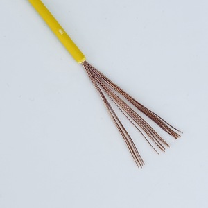 Tiêu chuẩn quốc gia đồng nguyên chất BVR PVC IP65 đánh giá dây trang trí nhà 1mm ² 2,5mm ² 4mm ² 10mm ² Cáp mềm đa lõi đơn - Product Image 6