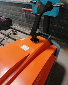 Gerbeur électrique <span class=keywords><strong>1</strong></span>,8T à mât à deux étages, batterie au plomb-acide, pour entrepôt à allées étroites, atelier - Gerbeur compact et sûr - Product Image 2
