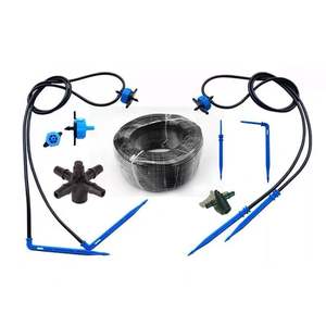 Kit d'irrigation goutte à goutte pour serre, avec goutteurs araignées 2 et 4 voies, et goutteurs fléchés - Product Image 4