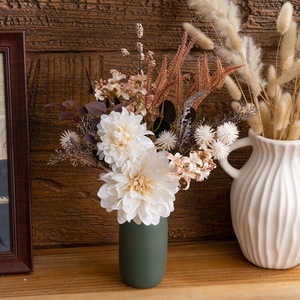 Bouquet de fleurs artificielles Amber Time, arrangement floral décoratif pour mariage, décoration murale, décoration de la maison CF02090 - Product Image 4