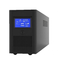 Fuente de Alimentación UPS Personalizada con Batería de Fosfato de Hierro y Litio de 2KVA para Oficina, Monitoreo, Respaldo de Computadora, Energía Ininterrumpida