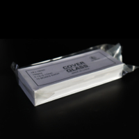Laboratoire personnalisé multi-spécifications 18*18mm 20*20mm 22*22mm 24*24mm 24*40mm 24*50mm 24*60mm Lames de microscope Verre de couverture