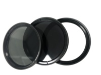 Équipement photographique MASSA, accessoires pour appareil photo numérique, filtre universel pour objectif d'appareil photo 3-en-1 en verre UV FLD CPL 77 mm