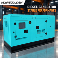 Generator Diesel Silent 30kW 37.5kVA Bertenaga CUMINS untuk Daya Cadangan Industri dengan Alternator Tipe Stanford