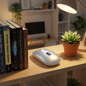Souris intelligente sans fil AI avec application GAMINJA, saisie vocale, recherche intelligente, <span class=keywords><strong>capture</strong></span> <span class=keywords><strong>d</strong></span>'<span class=keywords><strong>écran</strong></span>, OCR, traduction multilingue, prise en charge OEM/ODM - Product Image 2