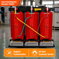 Transformador de Potencia Trifásico de Resina Fundida Tipo Seco de 10kV 380V Personalizable OEM para Distribución en Edificios Comerciales