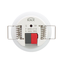 Détecteur de présence radar KNX 24G, détecteur d'occupation à montage au plafond, capteur de mouvement pour le contrôle de l'éclairage intérieur