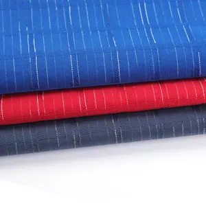 yongteng linen style slub stock shirt fabric 100 cotton one roll ship