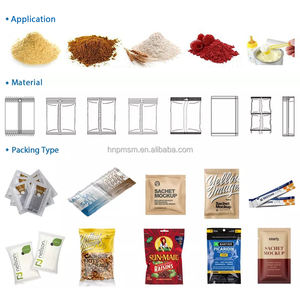 Prix de la machine d'emballage automatique pour sachets de poudre de lessive au poivre et au <span class=keywords><strong>calcaire</strong></span> 50G - Product Image 4