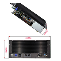 Module d'amplificateur de puissance actif GAP-XPO3B 3 canaux 800w pour haut-parleur de 12 pouces, amplificateur de puissance DSP pour haut-parleur, classe D