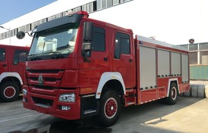 Shacman 8x4 bọt xe cứu hỏa bể nước + 2000L bọt 400hp điện 70m phạm vi sân bay công nghiệp sử dụng - Product Image 5