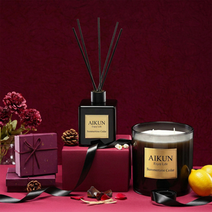 Diffuseur de parfum en cire de soja naturelle en gros de l'usine AIKUN pour salle de bain, chambre, salon, maison, spa - Product Image 1