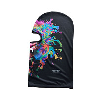 Fabricant de cagoule bon marché personnalisée cagoule complète de visage imprimée de logo personnalisé masque de ski à un trou de crâne cagoule