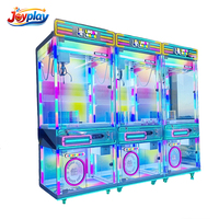 Joyplay Coloful Claw Machine Amusement Arcade FEC Coin Operated Animals Toys Claw Machine Commercial Cheap Doll Grabbing Machine