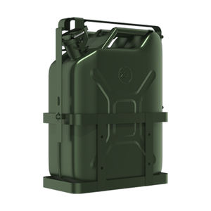 Jerrycan en métal vert foncé standard 10 20L 30 Litres 40 <span class=keywords><strong>L</strong></span> <span class=keywords><strong>50</strong></span> 60lts Essence Diesel Huile Réservoir de <span class=keywords><strong>carburant</strong></span> Style vertical Jerrycan - Product Image 1