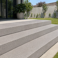 Dalles de terrazzo artificielles de luxe, revêtement de sol en terrazzo en pierre naturelle, terrazzo architectural commercial pour projets d'appartements