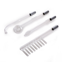 Appareil d'électrothérapie faciale portable haute fréquence JX-006A de haute qualité avec 4 tubes en verre pour une thérapie cutanée efficace