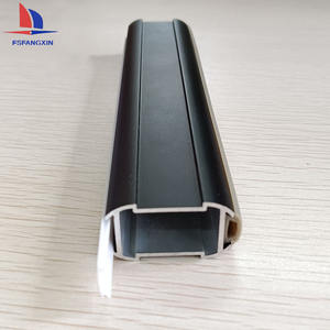 Profilé de placard en aluminium extrudé sur mesure, accessoires de <span class=keywords><strong>penderie</strong></span>, tringle à vêtements suspendue, design moderne, fixation au <span class=keywords><strong>plafond</strong></span> détachable - Product Image 5