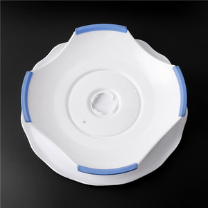 Rotating Plastic Turntable Turntable Food Grade Pp Baking Tool Non Slip Round White Rotating Plastic High-quality Decorating Cake Turntable