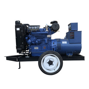 50Kw <b>Generator</b> Set 1500 Rpm 12V Electric Start Durable For <b>Mobile</b> Use - Product Image 4