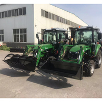جرارات زراعية صغيرة الحجم ذات محرك ديزل رباعية الدوات للحدائق الزراعية من Agricola ، سلسلة 50Hp G