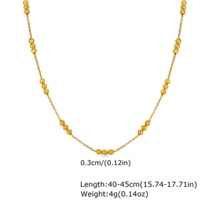 เครื่องประดับสแตนเลสสตีล 316L ชุบทอง 18K คุณภาพสูง ไม่ลอก ไม่ดำ หรูหรา แฟชั่นสวยงาม สำหรับผู้หญิง - Product Image 6