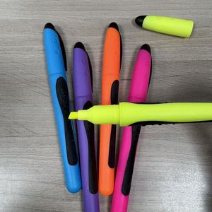 Set di Penne Fluorescenti con Punta Obliqua, Marcatori Creativi a Sei Colori per Marcatura e Cancellazione - Product Image 2