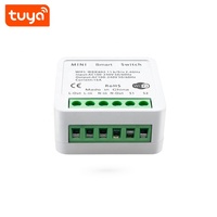 Module de commutation intelligent WiFi MINI Tuya, relais minuterie compatible avec Alexa Google Home PST-AP-SMT